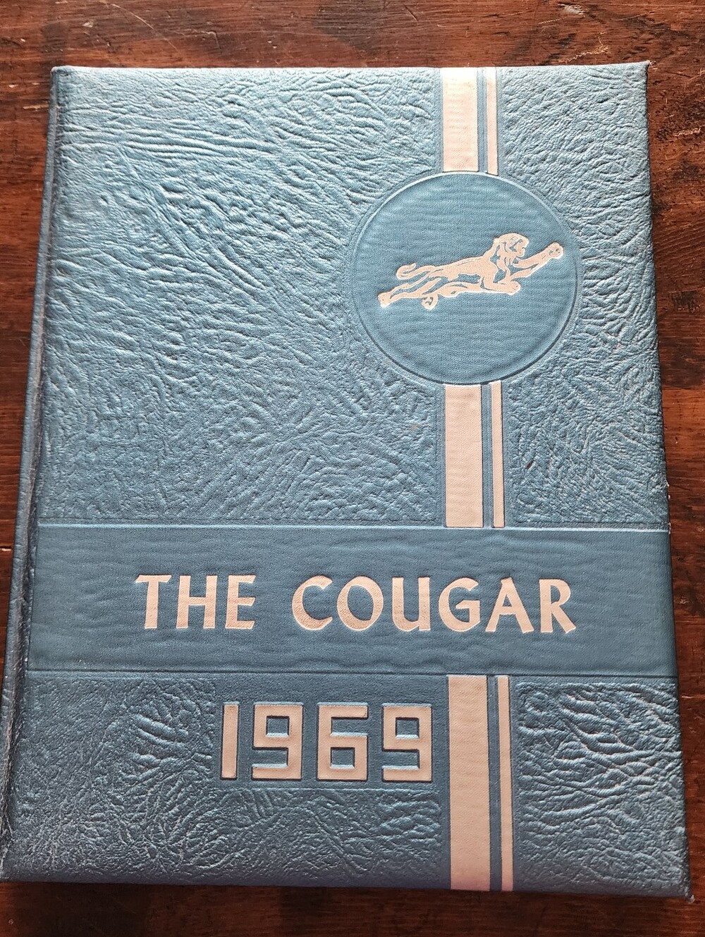 Vintage Yearbook 1969 Sandy Creek The Cougar Fairfield Nebraska Unsigned '69